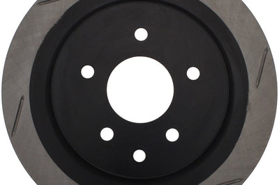 Stoptech StopTech Power Slot 06-07 350Z / 05-07 G35 / G35X SportStop Slotted Rear Right Rotor - Brakes Rotors & Pads