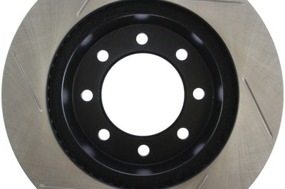 Stoptech StopTech Power Slot 06-08 Dodge Ram 1500 / 03-08 2500/3500 All 2wd/4wd Front Left Slotted Rotor - Brakes