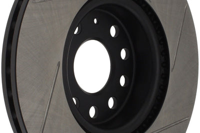 Stoptech StopTech Power Slot 06-10 Audi A3 / 08-10 TT / 06-09 VW GTI Mlk V/Passat Right Front Slotted Rotor - Brakes