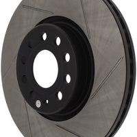Stoptech StopTech Power Slot 06-10 Audi A3 / 08-10 TT / 06-09 VW GTI Mlk V/Passat Left Front Slotted Rotor - Brakes
