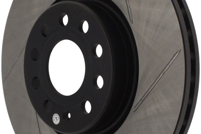 Stoptech StopTech Power Slot 06-10 Audi A3 / 08-10 TT / 06-09 VW GTI Mlk V/Passat Left Front Slotted Rotor - Brakes
