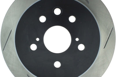 Stoptech StopTech Power Slot 06-10 Lexus IS250 Rear Left Slotted Rotor - Brakes Rotors & Pads