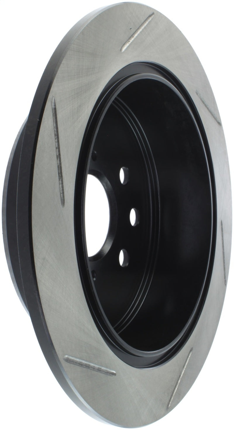 Stoptech StopTech Power Slot 06-10 Lexus IS250 Rear Left Slotted Rotor - Brakes Rotors & Pads