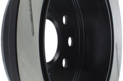 Stoptech StopTech Power Slot 06-10 Lexus IS250 Rear Left Slotted Rotor - Brakes Rotors & Pads