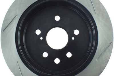 Stoptech StopTech Power Slot 06-10 Lexus IS250 Rear Right Slotted Rotor - Brakes Rotors & Pads