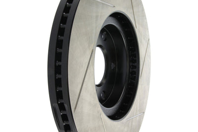 Stoptech StopTech Power Slot 07-08 Infiniti G35 2WD / 08 G37 Coupe SportStop Slotted Front Right Rotor - Brakes Rotors
