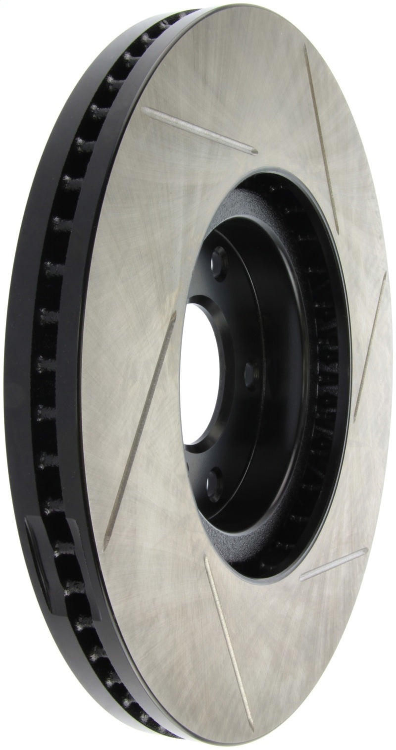 Stoptech StopTech Power Slot 07-08 Infiniti G35 2WD / 08 G37 Coupe SportStop Slotted Front Right Rotor - Brakes Rotors