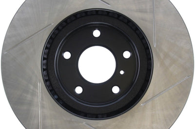 Stoptech StopTech Power Slot 07-08 Infiniti G35 2WD / 08 G37 Coupe SportStop Slotted Front Right Rotor - Brakes Rotors