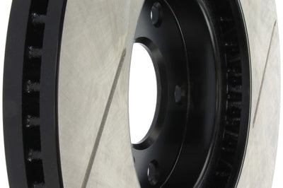 Stoptech StopTech Power Slot 07-08 Infiniti G35 2WD / 08 G37 Coupe SportStop Slotted Front Right Rotor - Brakes Rotors