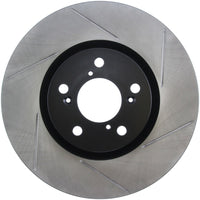 Stoptech StopTech Power Slot 07-09 Acura MDX / 09-10 Honda Pilot Front Left Slotted Rotor - Brakes Rotors & Pads