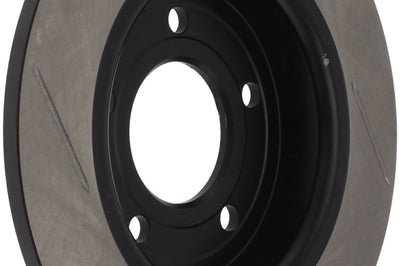 Stoptech StopTech Power Slot 07-09 Mazdaspeed 3 Slotted Left Rear Rotor - Brakes Rotors & Pads