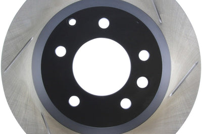 Stoptech StopTech Power Slot 07-10 Audi Q7 / 03-10 Porsche Cayenne Left Rear Slotted Rotor - Brakes Rotors & Pads