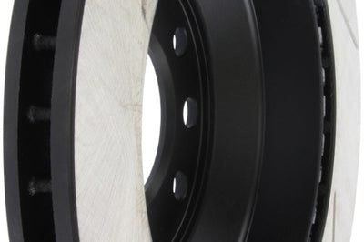 Stoptech StopTech Power Slot 07-10 Audi Q7 / 03-10 Porsche Cayenne Left Rear Slotted Rotor - Brakes Rotors & Pads