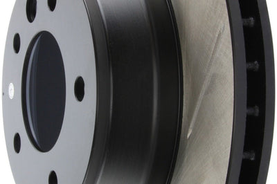 Stoptech StopTech Power Slot 07-10 Audi Q7 / 03-10 Porsche Cayenne Left Rear Slotted Rotor - Brakes Rotors & Pads