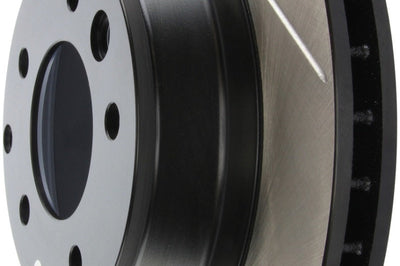 Stoptech StopTech Power Slot 07-10 Audi Q7 / 03-10 Porsche Cayenne Right Rear Slotted Rotor - Brakes Rotors & Pads