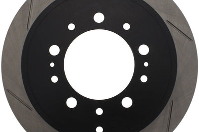 Stoptech StopTech Power Slot 08-09 Lexus LX450/470/570 / 07-09 Toyota Tundra Slotted Right Rear Rotor - Brakes Rotors &