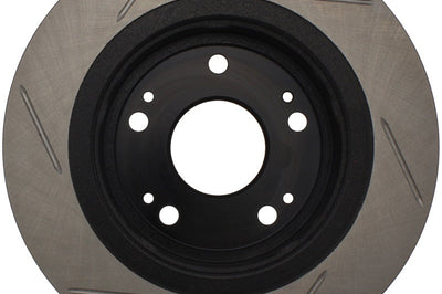 Stoptech StopTech Power Slot 09-10 Acura TSX / 08-10 Honda Accord Rear Left Slotted Rotor - Brakes Rotors & Pads