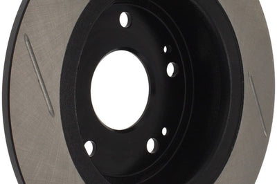 Stoptech StopTech Power Slot 09-10 Acura TSX / 08-10 Honda Accord Rear Left Slotted Rotor - Brakes Rotors & Pads