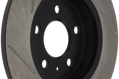 Stoptech StopTech Power Slot 09-10 Audi A4/A4 Quattro / 08-10 A5 / 10 S4 Rear Right Slotted Rotor - Brakes Rotors & Pads