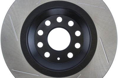 Stoptech StopTech Power Slot 09 VW CC (Passat CC) / 06-09 Passat (except Syncro) Left Rear Slotted Rotor - Brakes