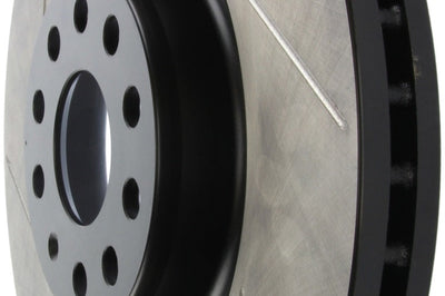 Stoptech StopTech Power Slot 09 VW CC (Passat CC) / 06-09 Passat Front Right Slotted Rotor - Brakes Rotors & Pads