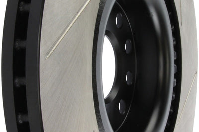 Stoptech StopTech Power Slot 09 VW CC (Passat CC) / 06-09 Passat Front Right Slotted Rotor - Brakes Rotors & Pads