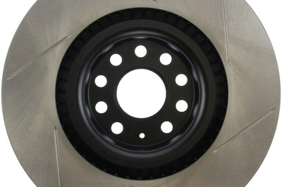 Stoptech StopTech Power Slot 09 VW CC (Passat CC) / 06-09 Passat Front Right Slotted Rotor - Brakes Rotors & Pads