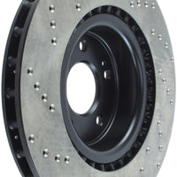 Stoptech StopTech Power Slot 10-13 Hyundai Genesis Coupe Track & R-Spec Front Left Drilled Rotor - Brakes Rotors Pads
