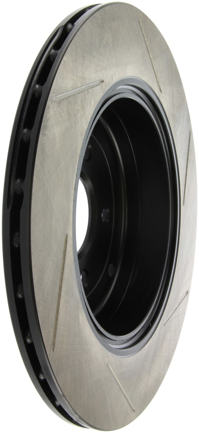 Stoptech StopTech Power Slot 10 Hyundai Genesis Coupe Track Rear Right Slotted Rotor - Brakes Rotors & Pads