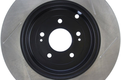 Stoptech StopTech Power Slot 10 Hyundai Genesis Coupe Track Rear Right Slotted Rotor - Brakes Rotors & Pads
