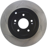 Stoptech StopTech Power Slot 10 Hyundai Genesis Coupe Track Rear Right Slotted Rotor - Brakes Rotors & Pads