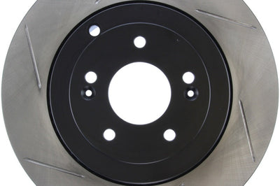 Stoptech StopTech Power Slot 10 Hyundai Genesis Coupe Track Rear Right Slotted Rotor - Brakes Rotors & Pads