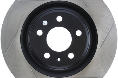 Stoptech StopTech Power Slot 12-13 Audi A6 Quattro/11-12 A7 Quattro / 10-13 S4 Rear Left Slotted Rotor - Brakes Rotors