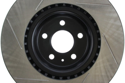 Stoptech StopTech Power Slot 12 Audi A6 Quattro/11-12 A7 Quattro / 7/11-13 S4 Front Left Slotted Rotor - Brakes Rotors