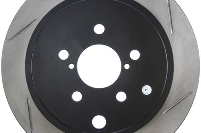 Stoptech StopTech Power Slot 13 Scion FR-S / Subaru BRZ Rear Left Slotted Rotor - Brakes Rotors & Pads