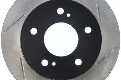 Stoptech StopTech Power Slot 2/94-98 240SX 5 Lug Slotted Rear Left Rotor - Brakes Rotors & Pads