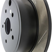Stoptech StopTech Power Slot 2015 Subaru WRX (w/o EyeSight) Rear Left Slotted Rotor - Brakes Rotors & Pads