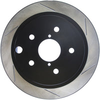 Stoptech StopTech Power Slot 2015 Subaru WRX (w/o EyeSight) Rear Left Slotted Rotor - Brakes Rotors & Pads