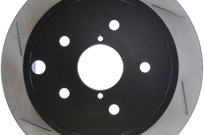 Stoptech StopTech Power Slot 2015 Subaru WRX (w/o EyeSight) Rear Right Slotted Rotor - Brakes Rotors & Pads