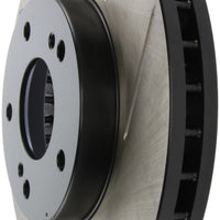 Stoptech StopTech Power Slot 7/90-96 300ZX Slotted Front Left Rotor - Brakes Rotors & Pads