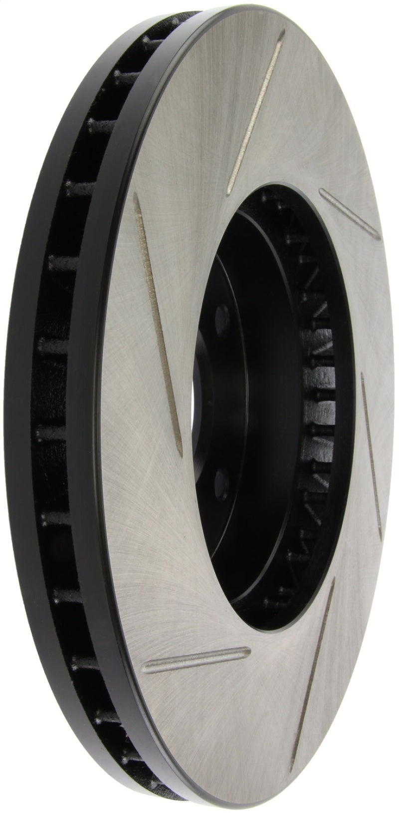 Stoptech StopTech Power Slot 7/90-96 300ZX Slotted Front Left Rotor - Brakes Rotors & Pads