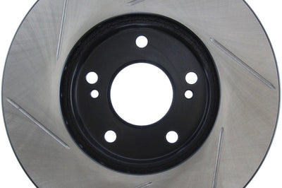 Stoptech StopTech Power Slot 7/90-96 300ZX Slotted Front Left Rotor - Brakes Rotors & Pads