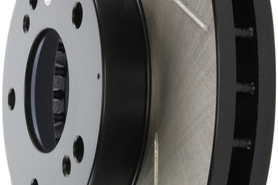 Stoptech StopTech Power Slot 7/90-96 300ZX Slotted Front Right Rotor - Brakes Rotors & Pads