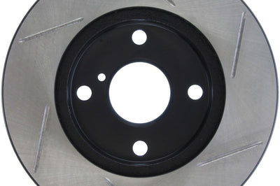 Stoptech StopTech Power Slot 89-93 Mazda Miata SportStop Slotted Front Right Rotor - Brakes Rotors & Pads