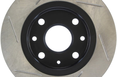 Stoptech StopTech Power Slot 89-93 Mazda Miata SportStop Slotted Rear Left Rotor - Brakes Rotors & Pads