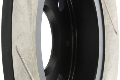 Stoptech StopTech Power Slot 89-93 Mazda Miata SportStop Slotted Rear Left Rotor - Brakes Rotors & Pads
