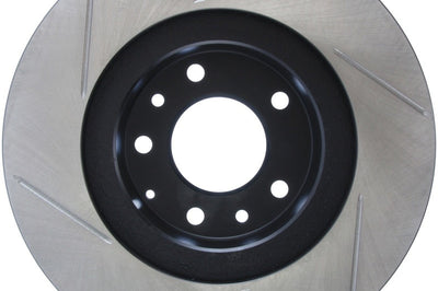 Stoptech StopTech Power Slot 93-95 Mazda RX-7 SportStop Slotted Front Left Rotor - Brakes Rotors & Pads