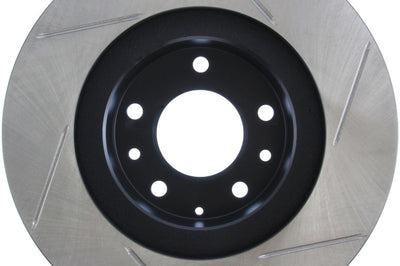 Stoptech StopTech Power Slot 93-95 Mazda RX-7 SportStop Slotted Front Right Rotor - Brakes Rotors & Pads