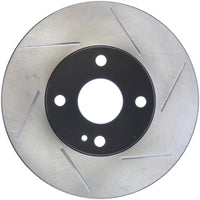 Stoptech StopTech Power Slot 94-97/99-05 Mazda Miata (01-05 Normal Suspension Only) SportStop Slotted Front - Brakes