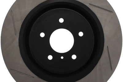 Stoptech StopTech Power Slot Nissan 370z / Infiniti G37 SportStop Slotted Front Right Rotor - Brakes Rotors & Pads